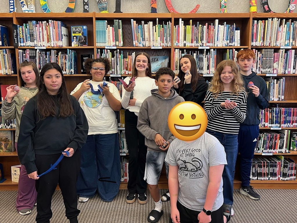 7th grade winners- 1 student was absent
