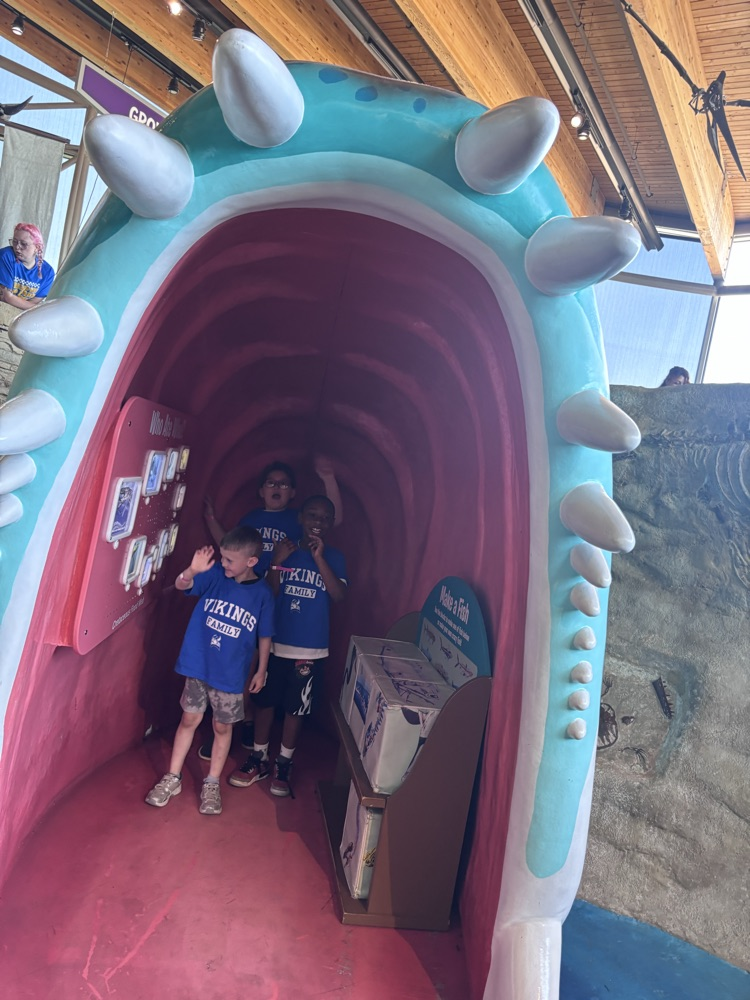 Mrs. Strode's class had a blast exploring and learning at the Exploration Place!