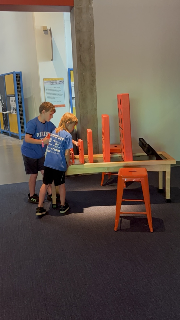 Mrs. Strode's class had a blast exploring and learning at the Exploration Place!