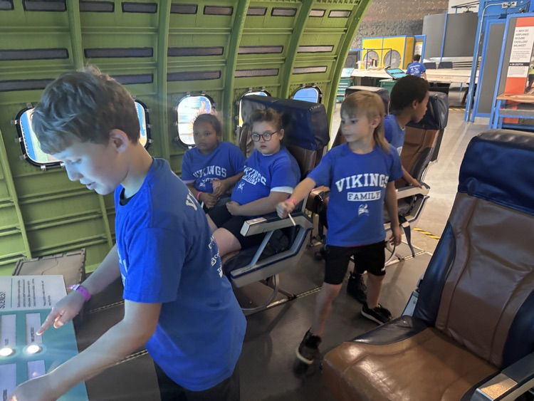 Mrs. Strode's class had a blast exploring and learning at the Exploration Place!