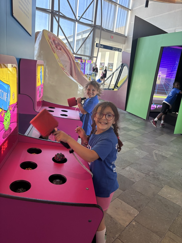 Mrs. Strode's class had a blast exploring and learning at the Exploration Place!