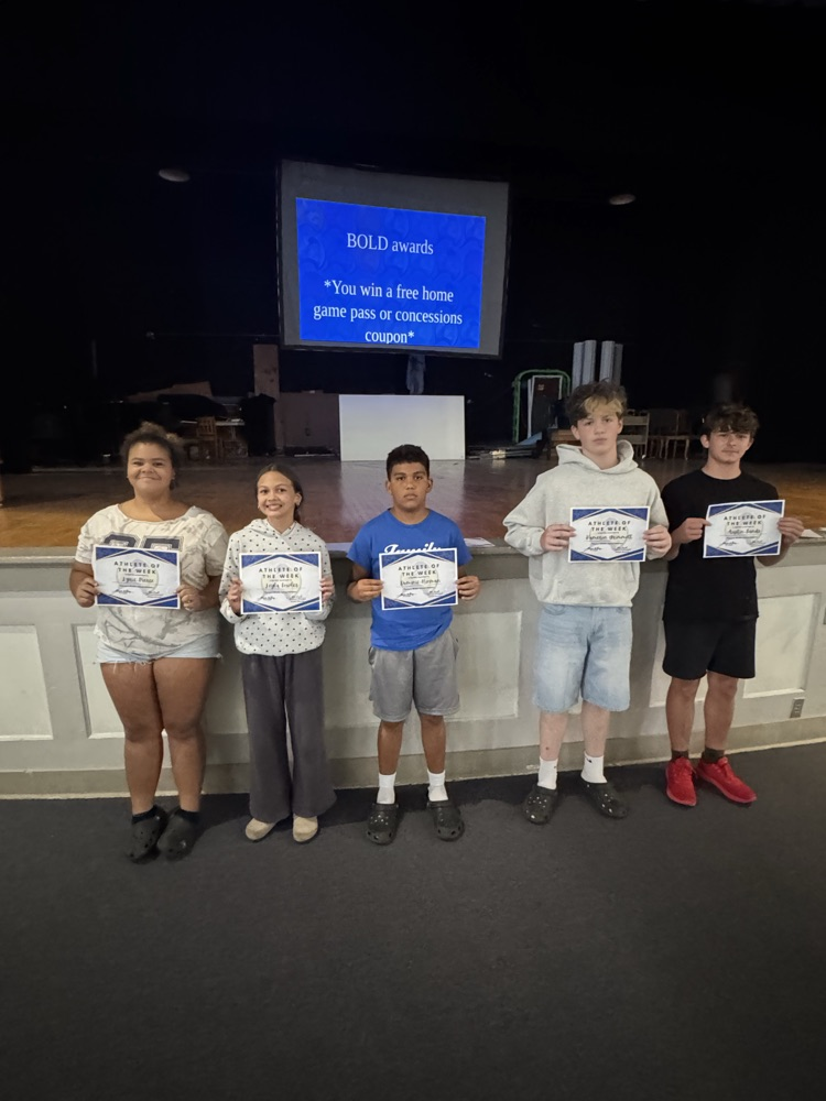 Athletes of the week