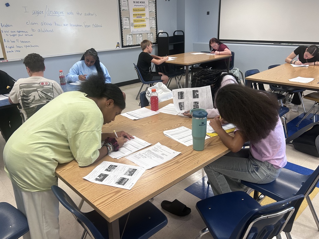 Students working together 