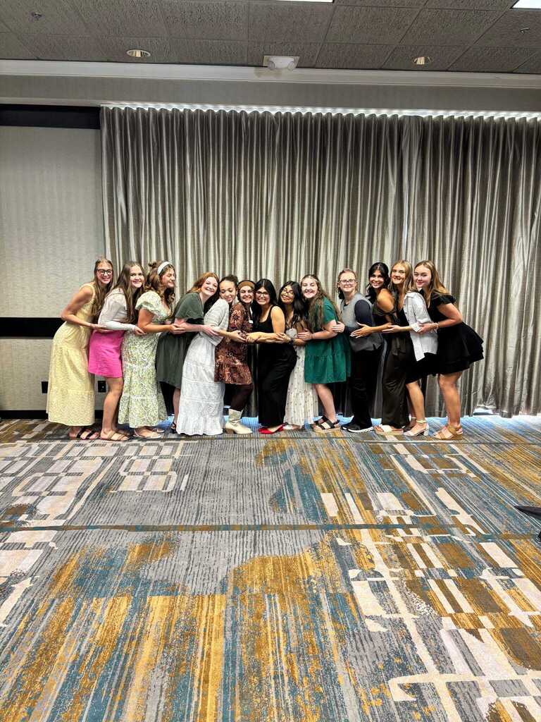 KFTA Student Group at Banquet 