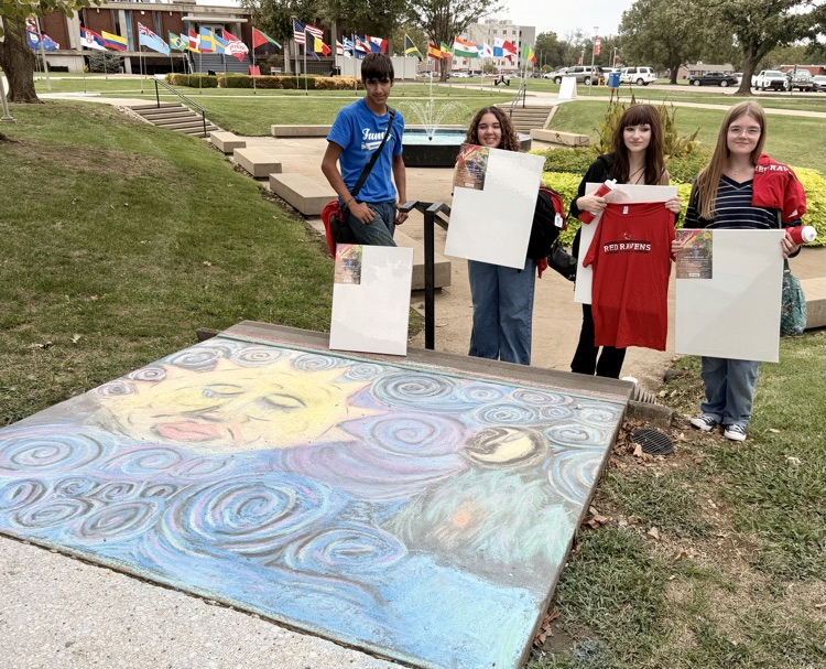 1st Place Chalk Drawing Contest