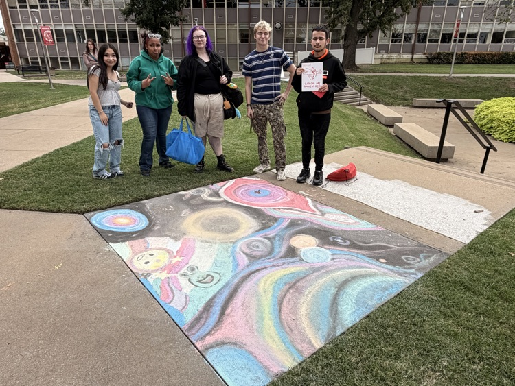 3rd Place Chalk Drawing Contest