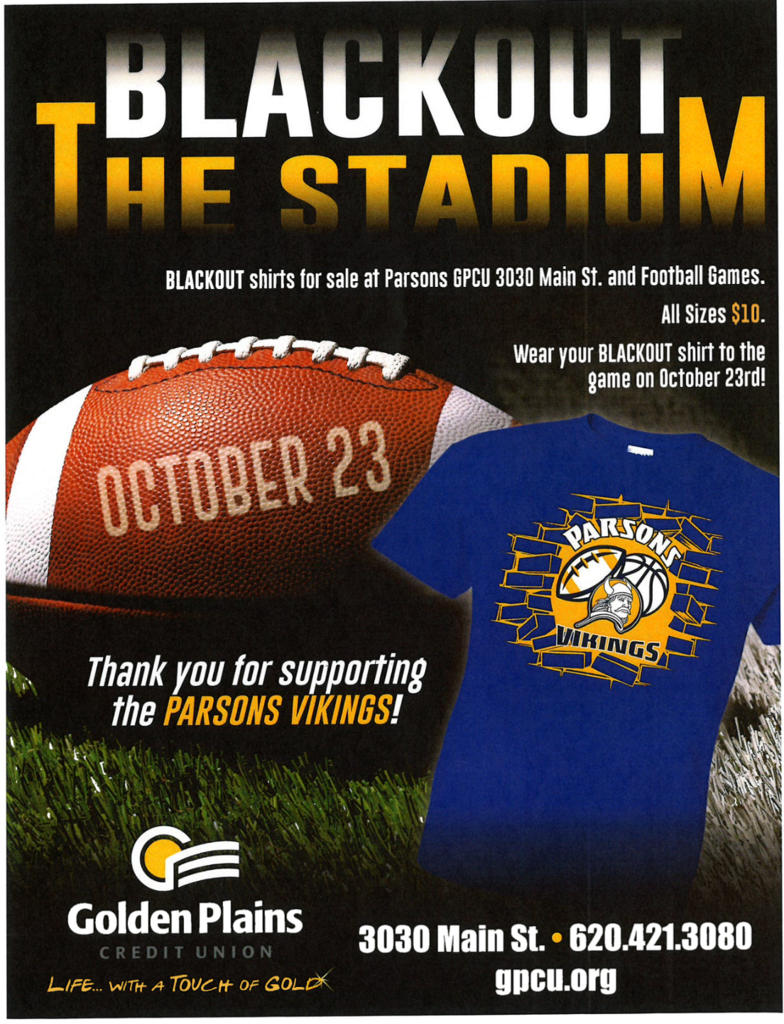 Blackout the Stadium Shirts $10 @ GPCU
