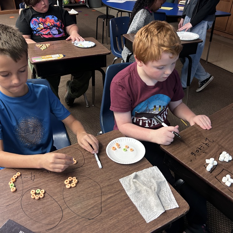 using snacks to learn about division 