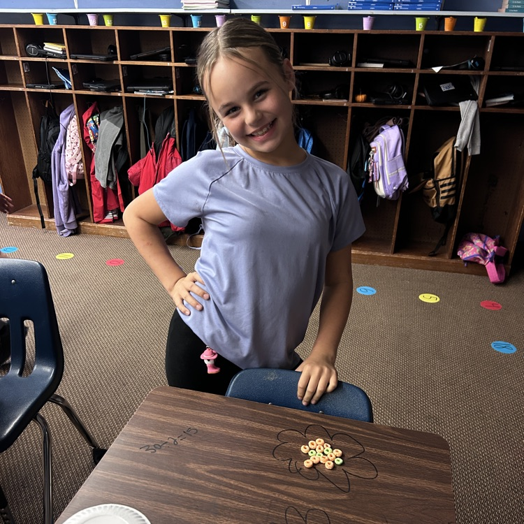 using snacks to learn about division 