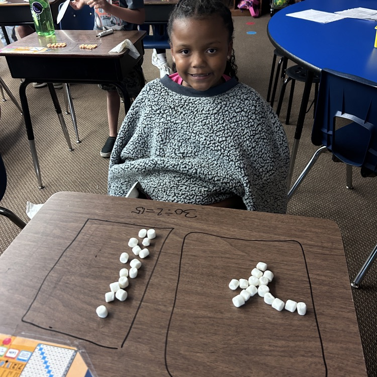 using snacks to learn about division 