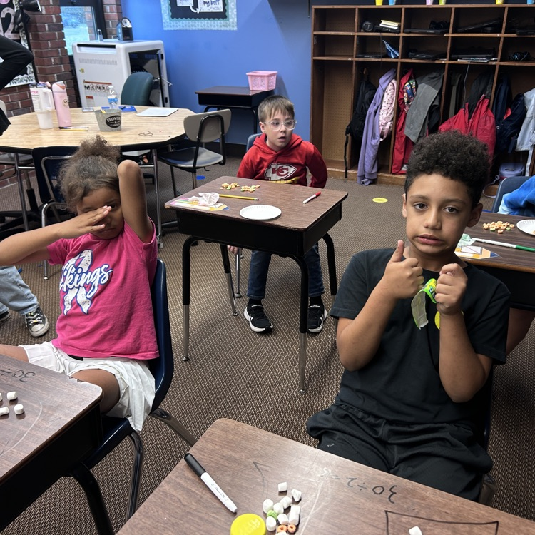using snacks to learn about division 