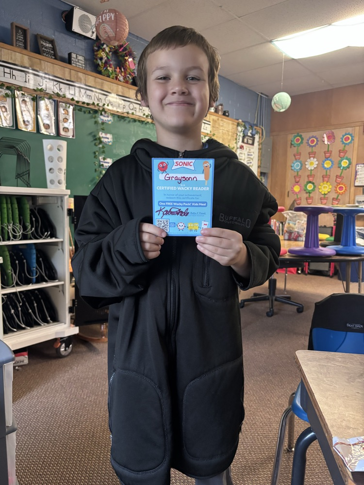 They have made their AR goal for October!  Way to go. Keep working hard to reach your goals!!