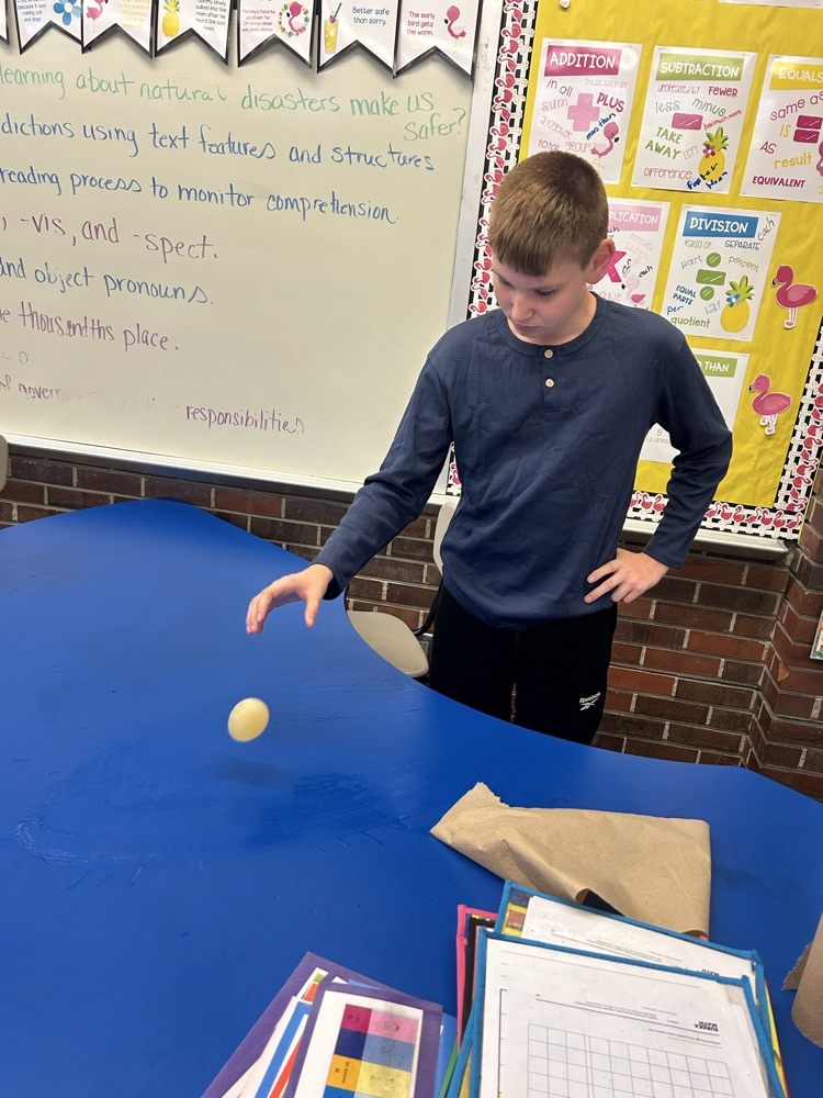 testing our eggs