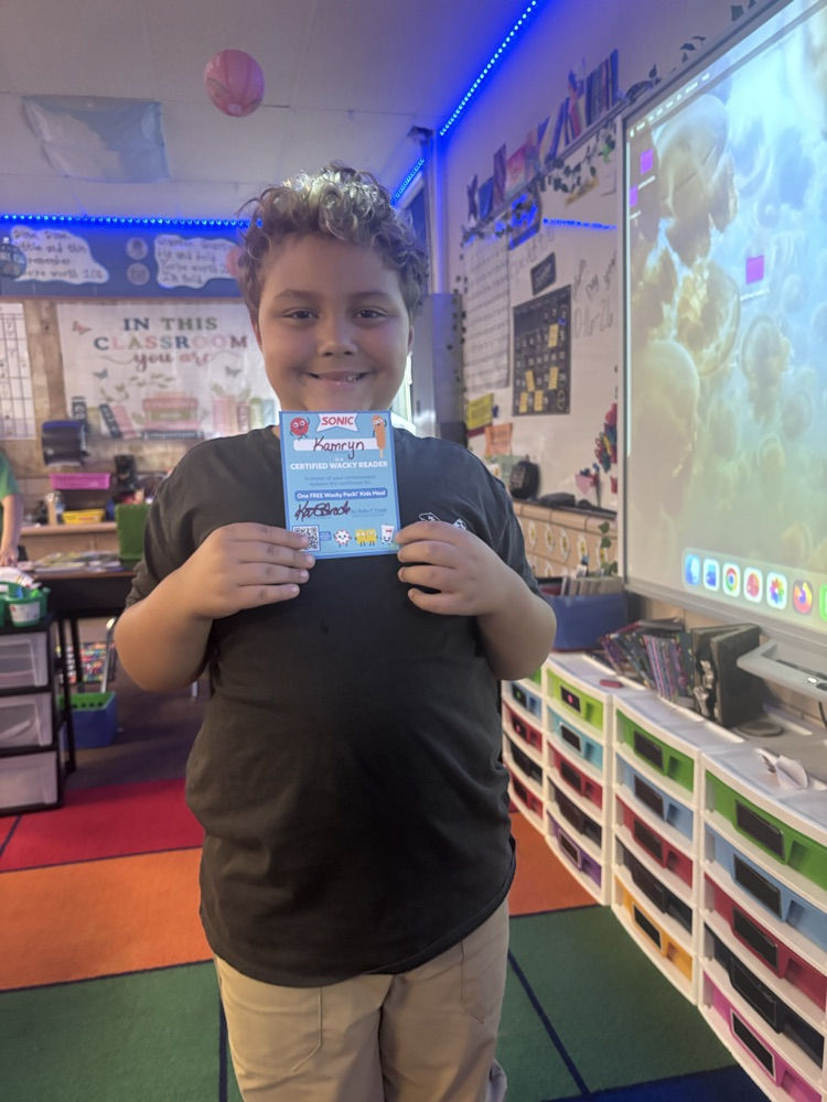 These kids have already reached their Oct AR goals!! Way to go, keep up the great work!