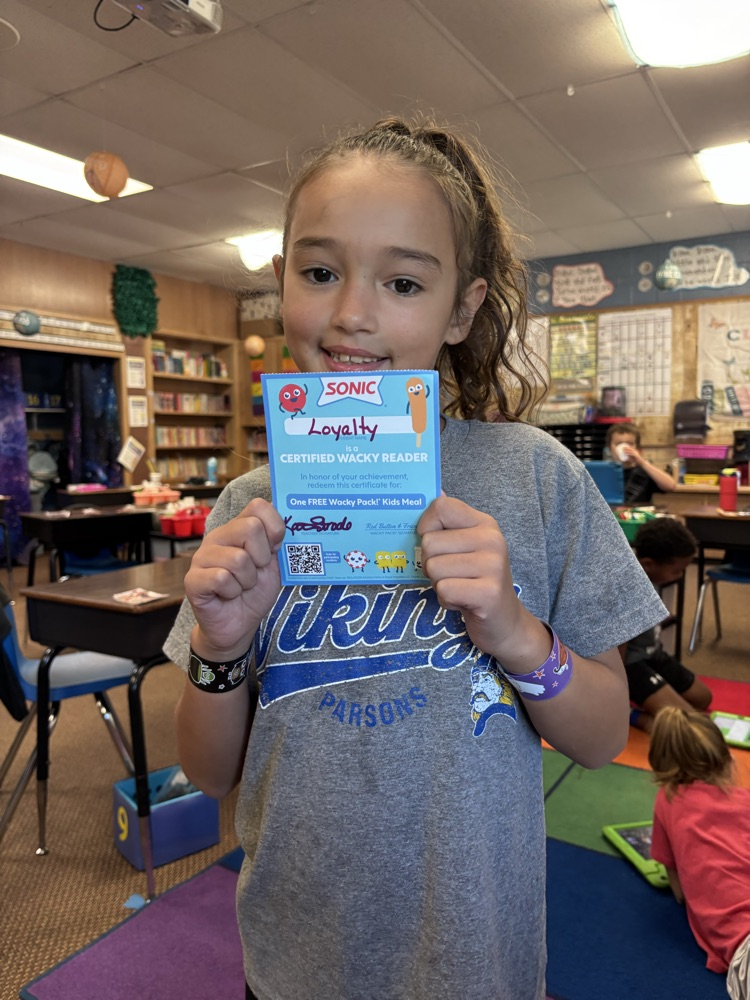 She has already made her November AR Goal!!! Way to go girl!