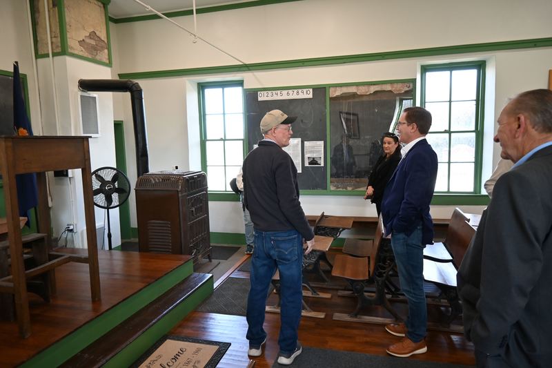 Pruitt and Toland visit.