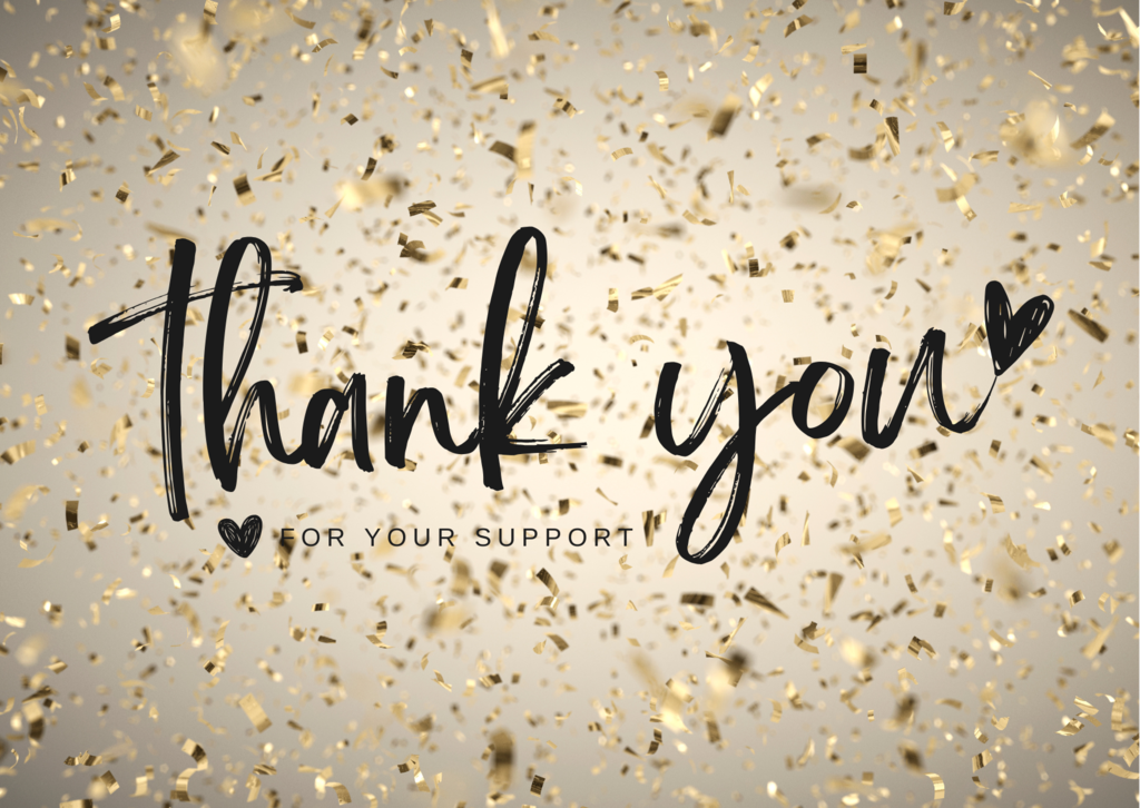 White Minimalist Simple Thank You Card