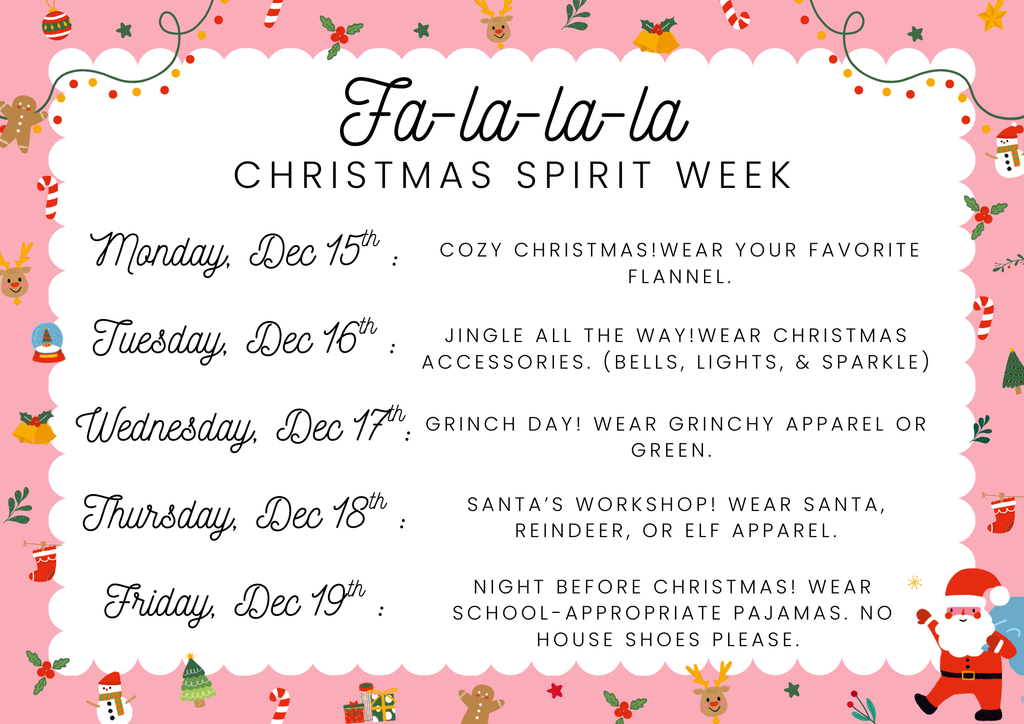 christmas spirit week
