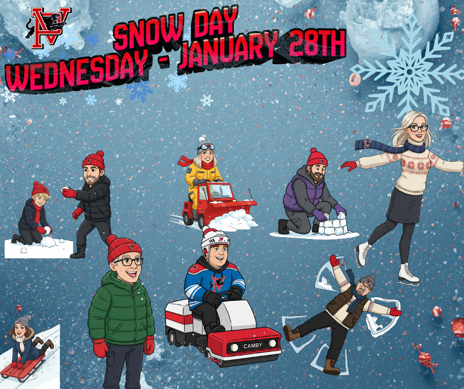 Snow Day - Wednesday, January 28th