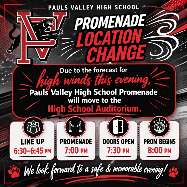promenade schedule