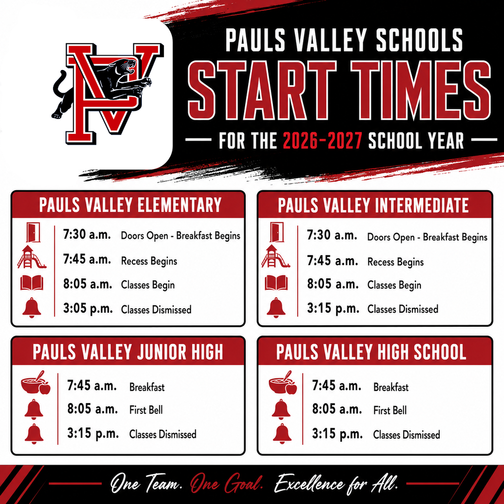 Start Times 26-27