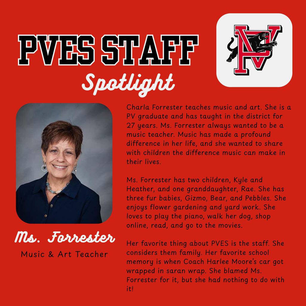 PVES Staff Spotlight