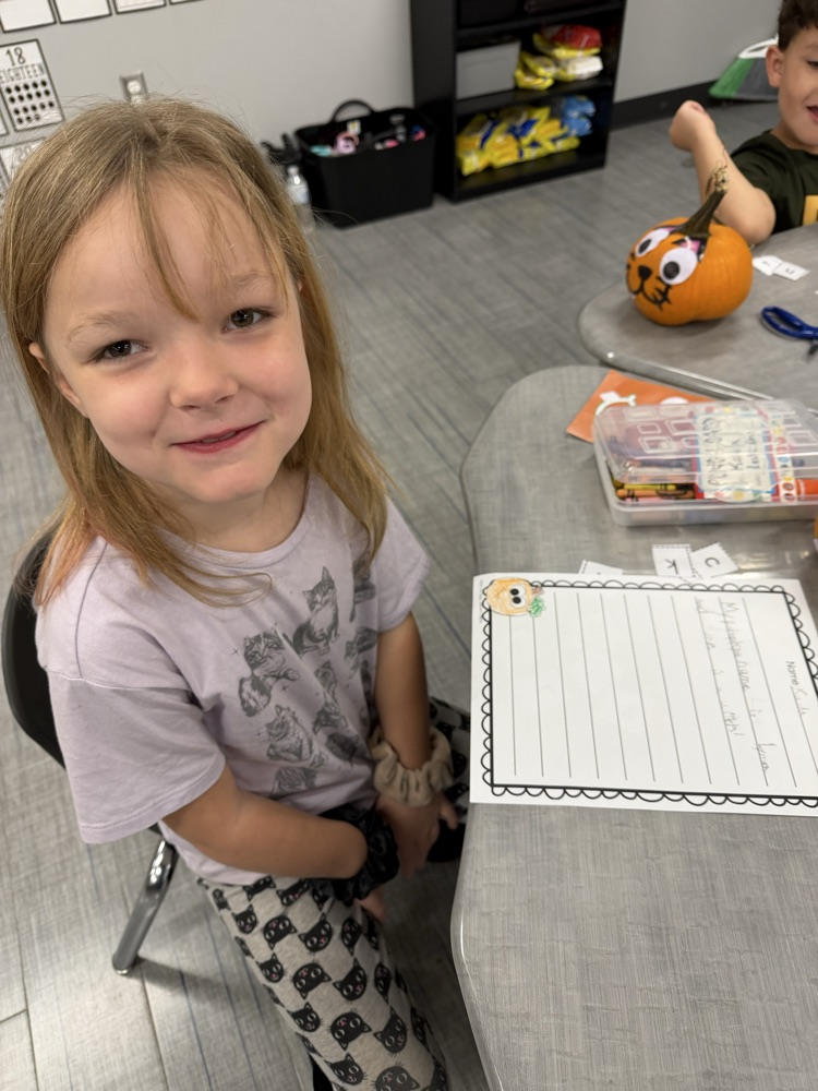 Pumpkin Writing
