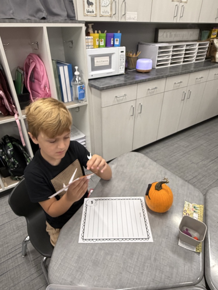 Pumpkin Writing