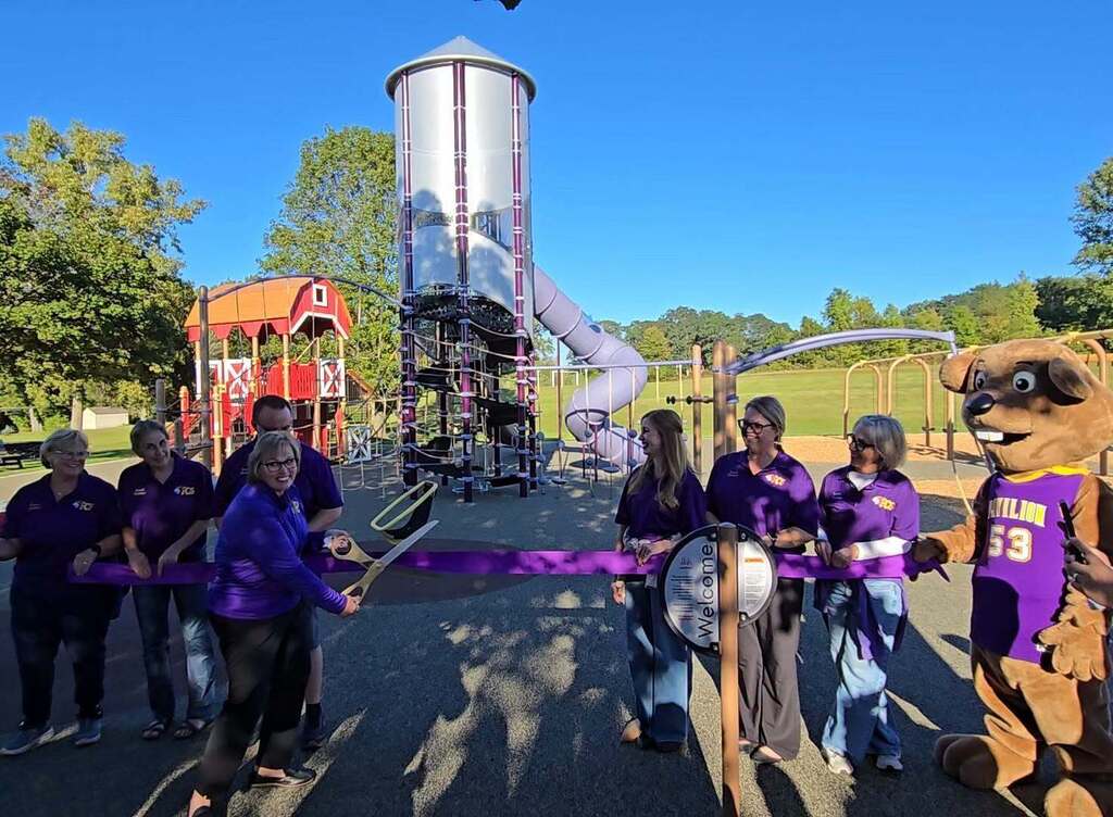 Playground Ribbon Cutting