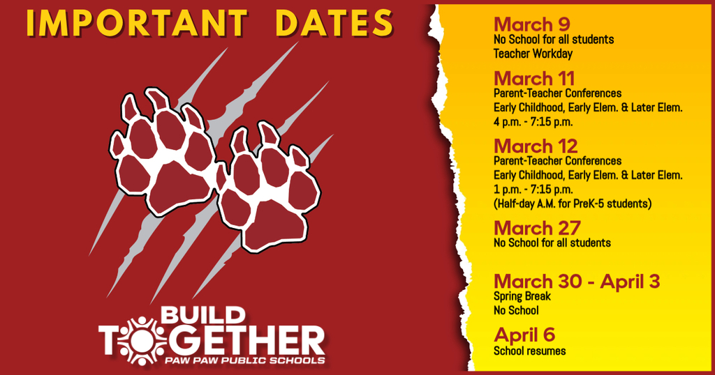 Important dates: PPPS - March 2026 , 