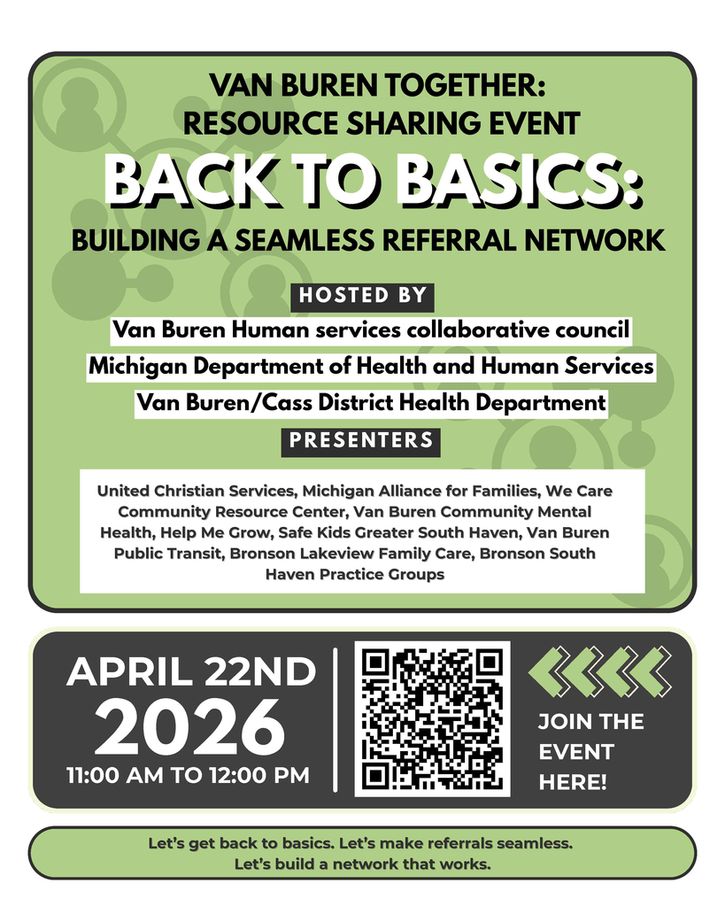 Van Buren Together: Resource Sharing Event