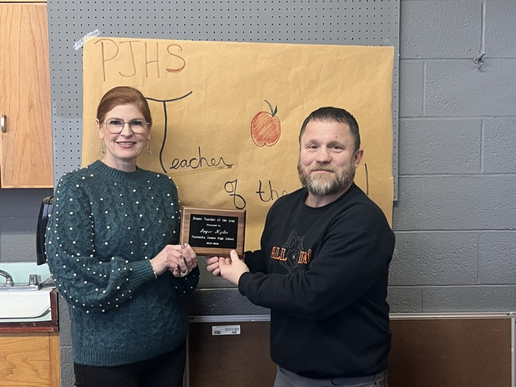 Teacher of the year! 