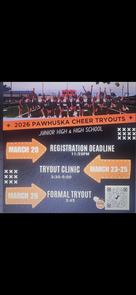 Junior High Cheer Try Outs!! 