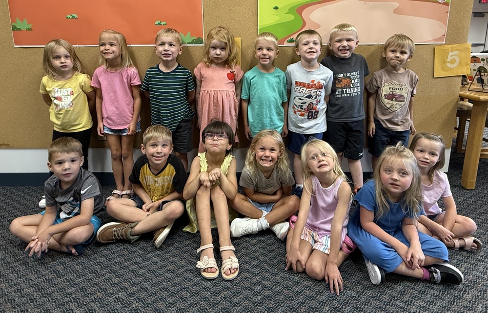 pre-school first day class