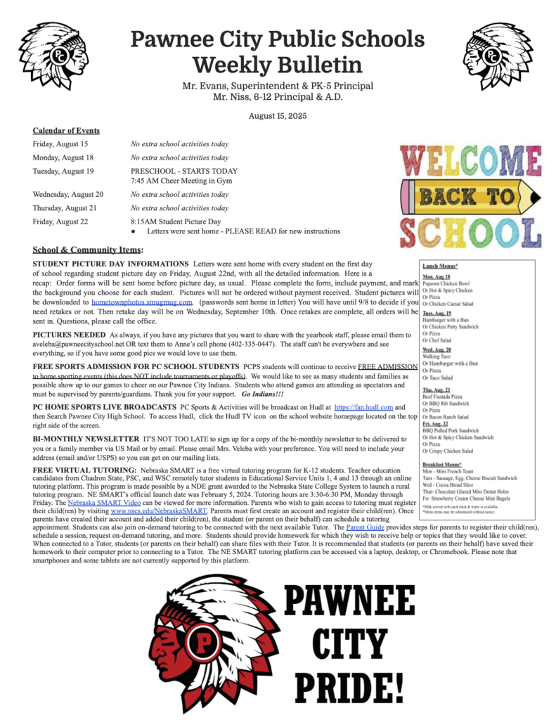 Weekly Bulletin