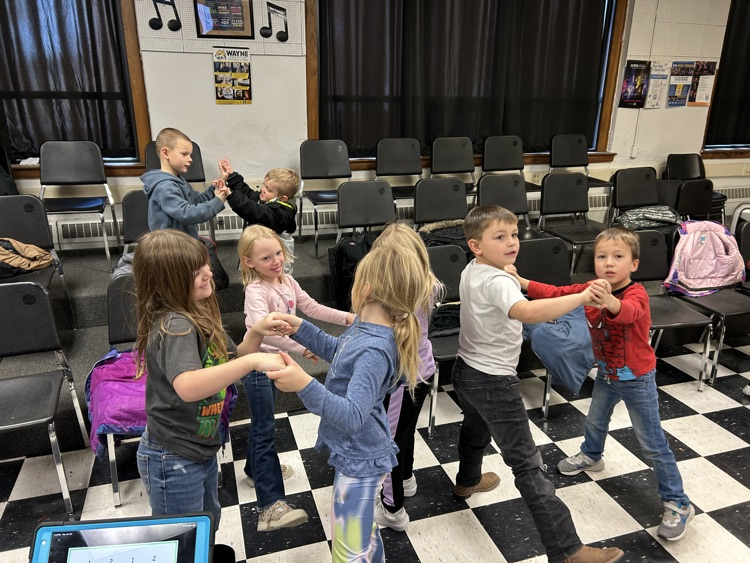 children dancing 