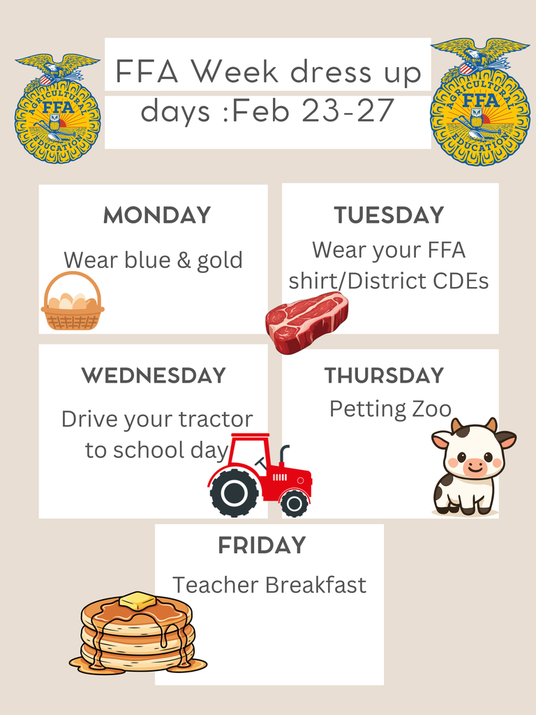 FFA Week Activities 2026