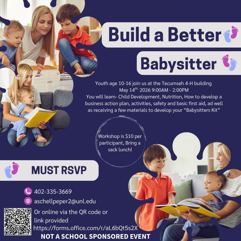 purple poster with text