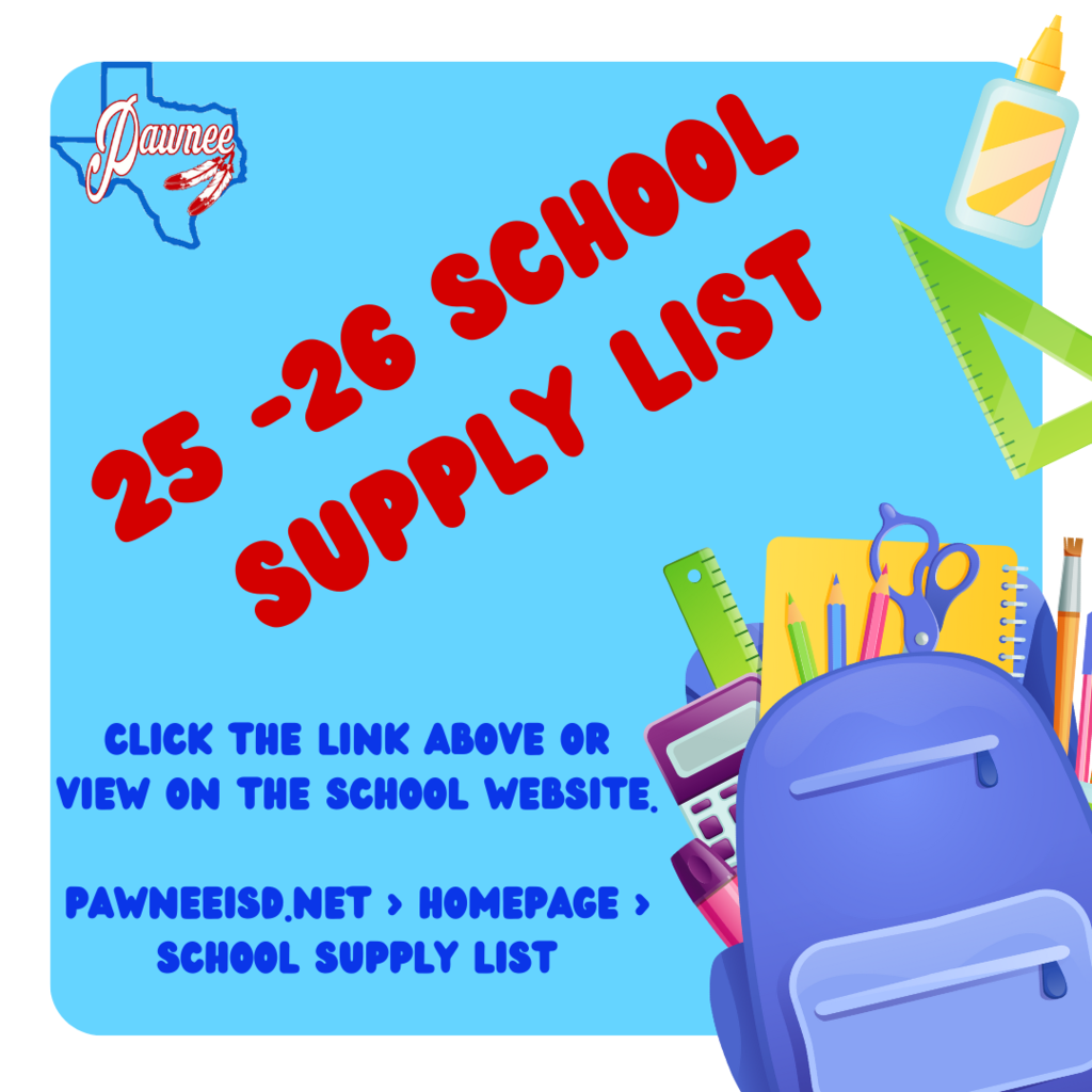 school supply list