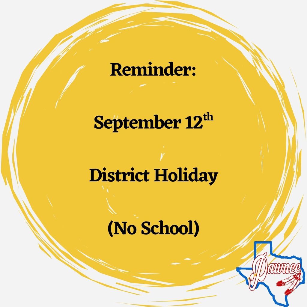 District Holiday. No School Post