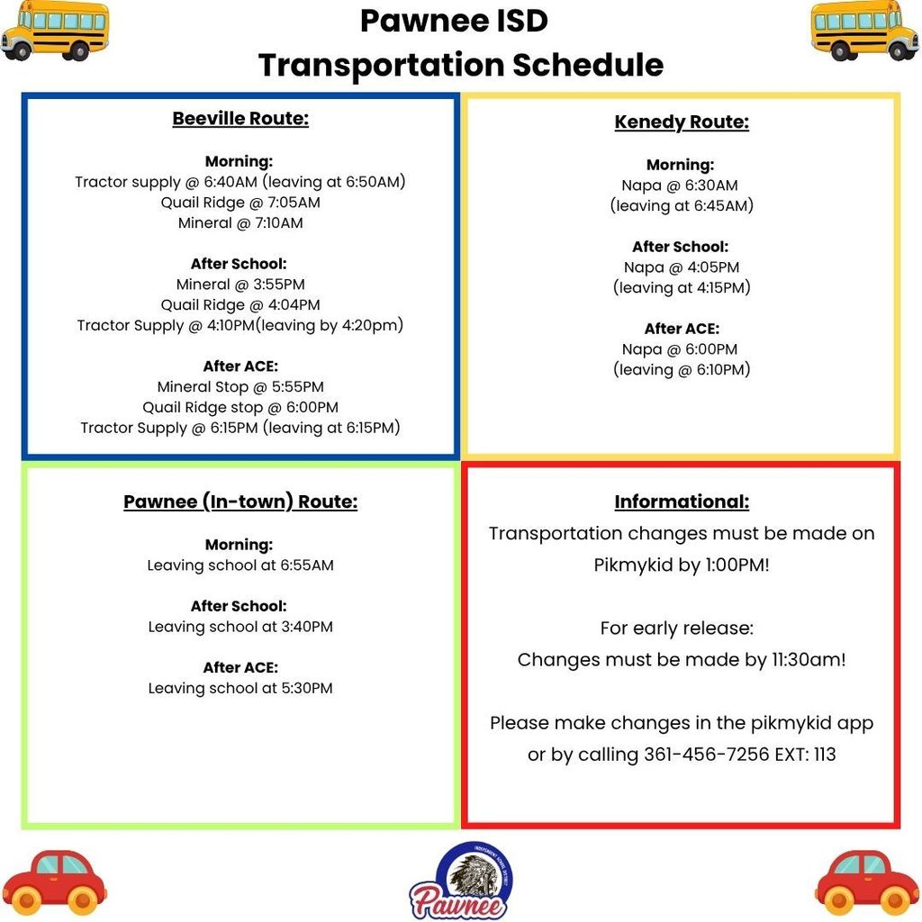 UPdated Transportation