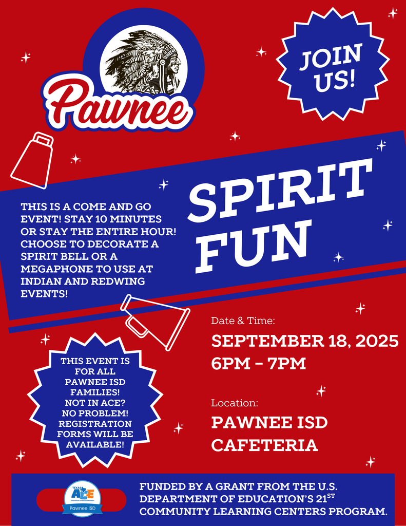 Spirit night flyer 
