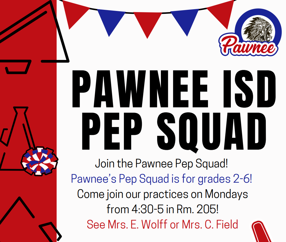 pep squad flyer 