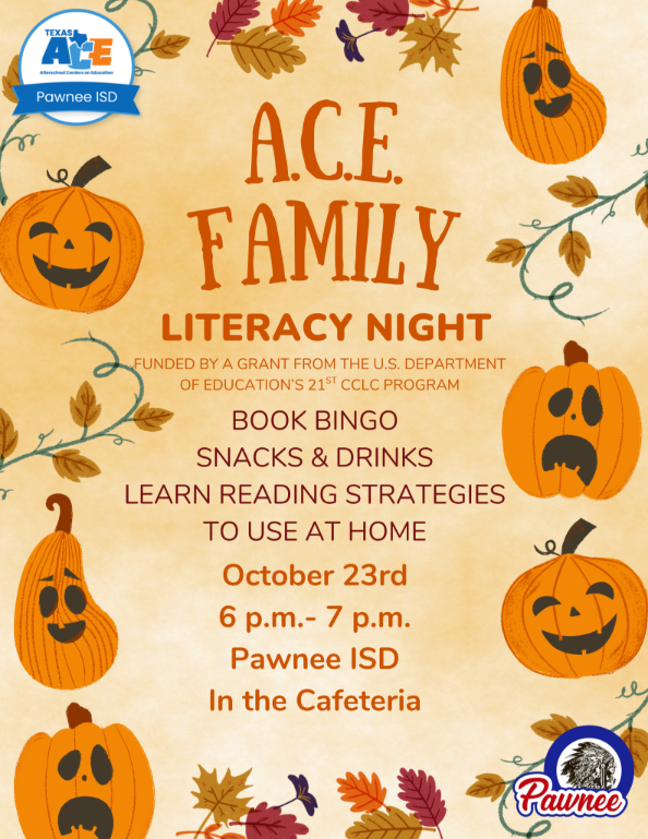 ace family night flyer