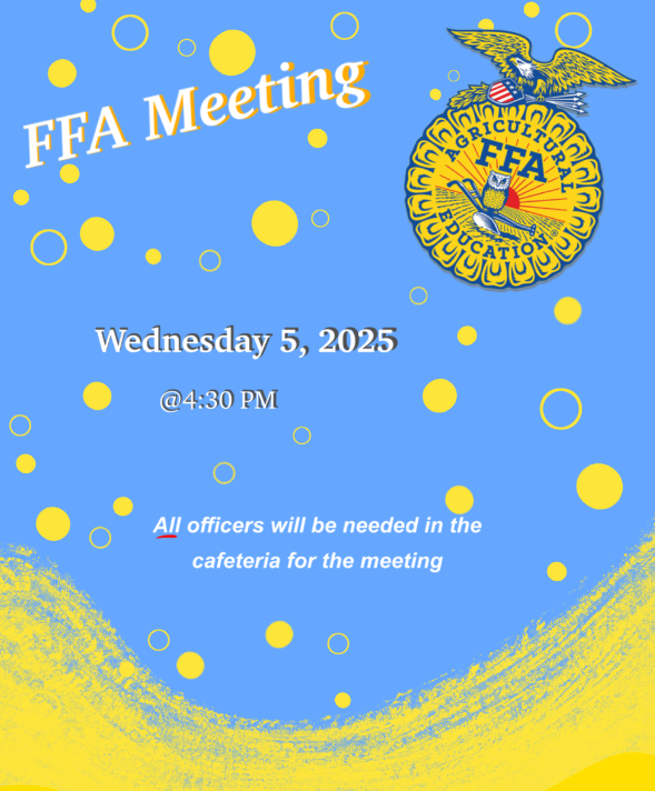 ffa meeting reminder 