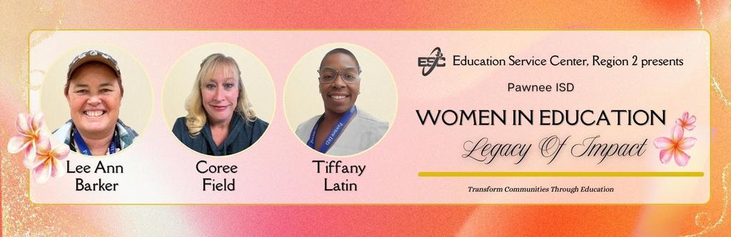 Women in Education Legacy of Impact