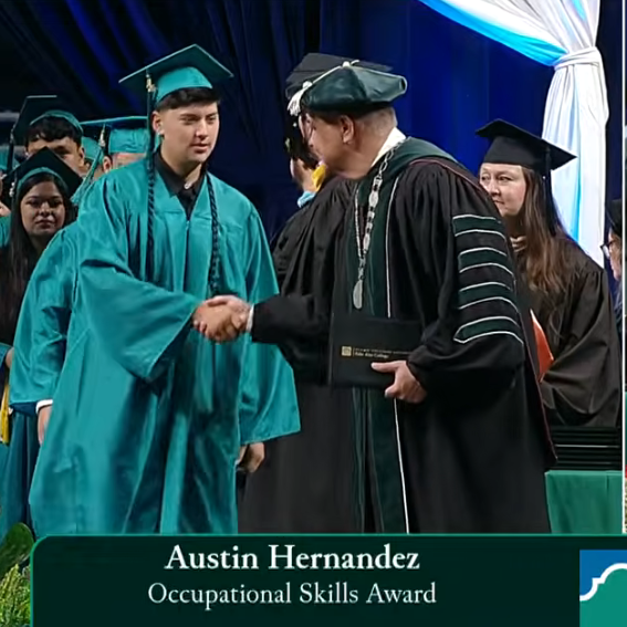 Austin Hernandez, Palo Alto Grad