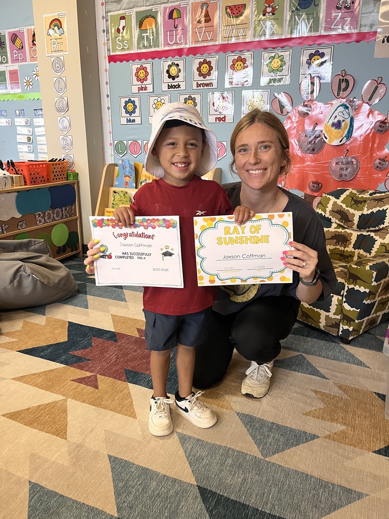 Pre K end of year