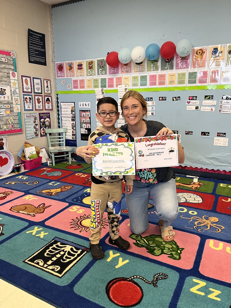 Pre K end of year