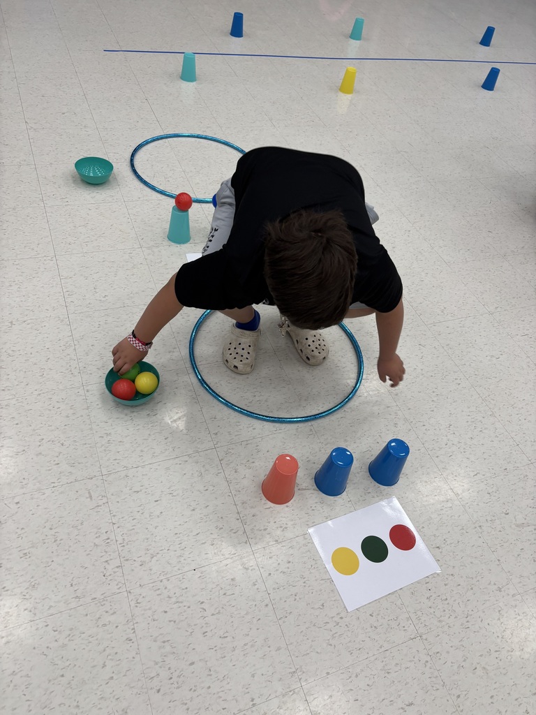 Since it’s a bit wet outside and Porter and Baxter are having fun in the mud…Kristin’s first grade group engaged in activities requiring executive functioning skills & aimed at improving focus, concentration, core strength, self confidence and emotion regulation.
